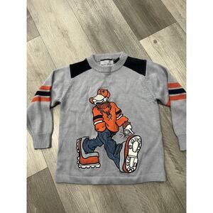 Vintage 90s Paco Jeans Elite Jeans Cartoon Hip Hop Character Knit Sweater- 6 Boy